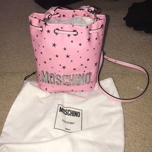 Like New Moschino Bucket Bag